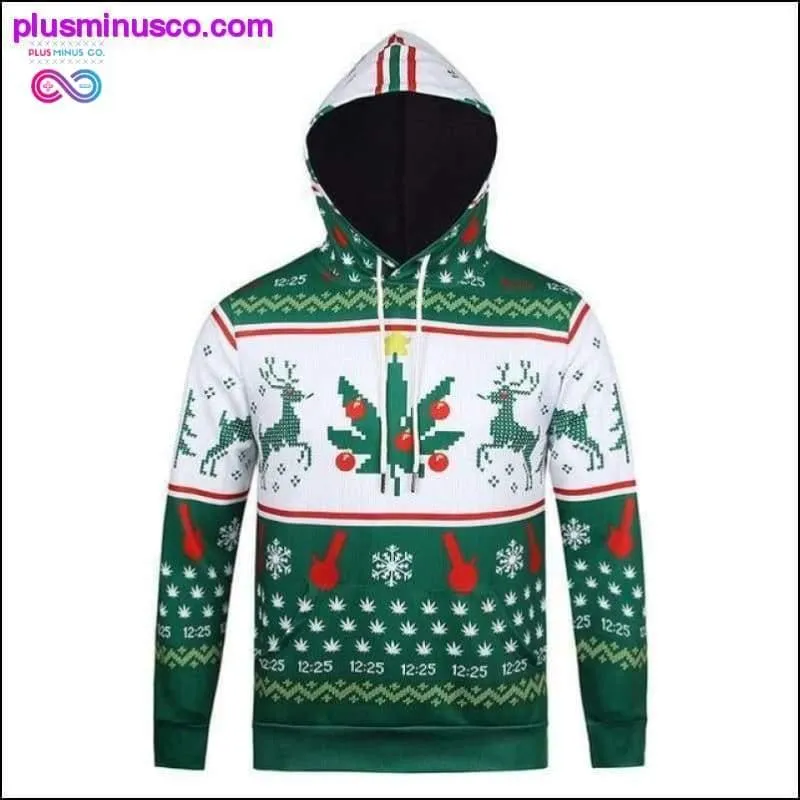 Mr.1991INC New Fashion Hooded christmas 3d Hoodies Men/Women