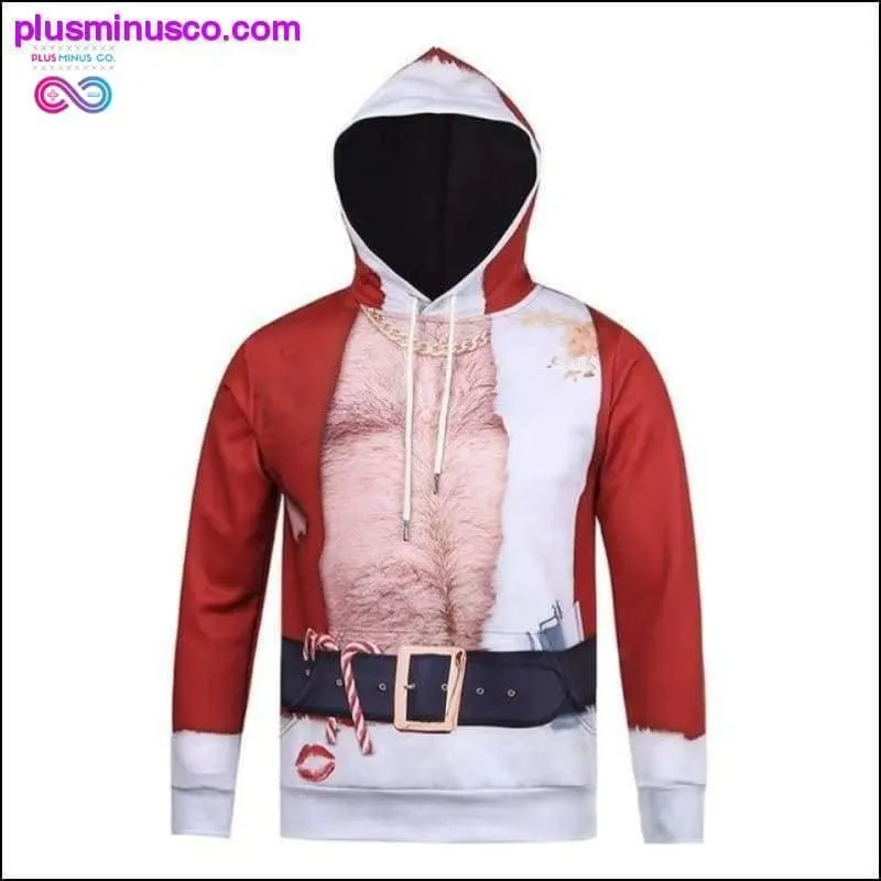 Mr.1991INC New Fashion Hooded christmas 3d Hoodies Men/Women