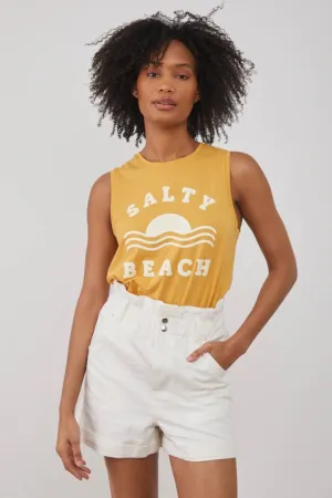 Muscle Tee - Salty Beach