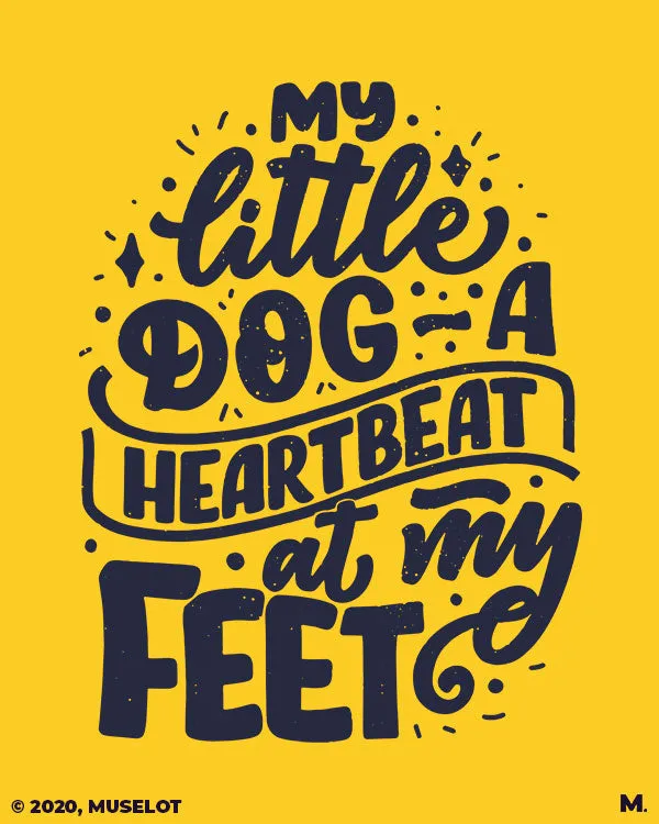 My little dog printed t shirts