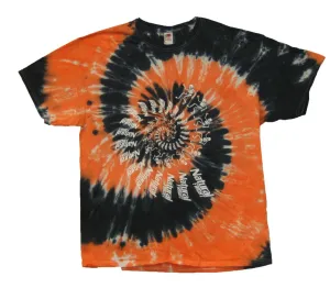 Natural Fright Tie Dye Halloween T Shirt