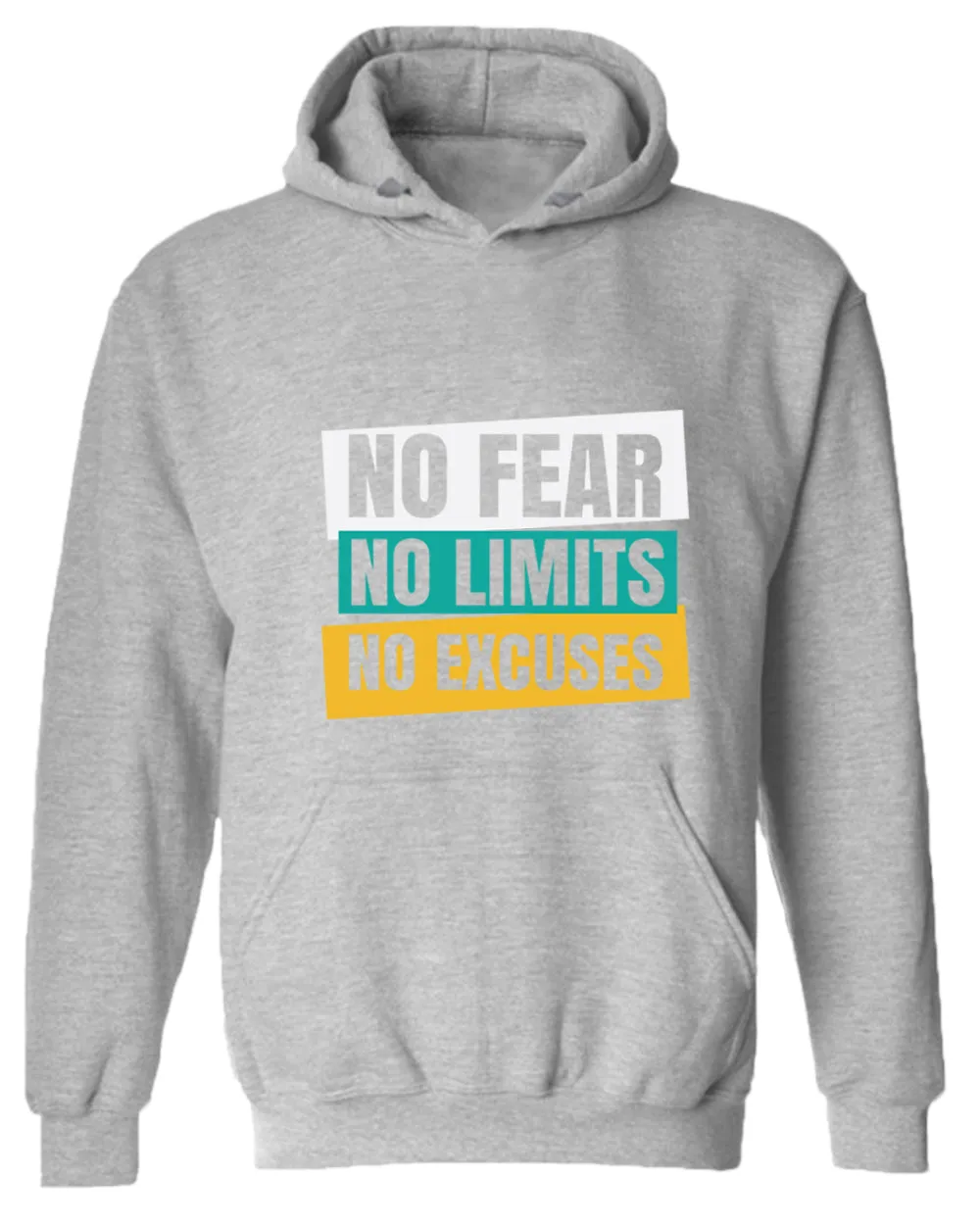 No fear no limits no excuses hoodie, motivational hoodie, inspirational hoodies, casual hoodies