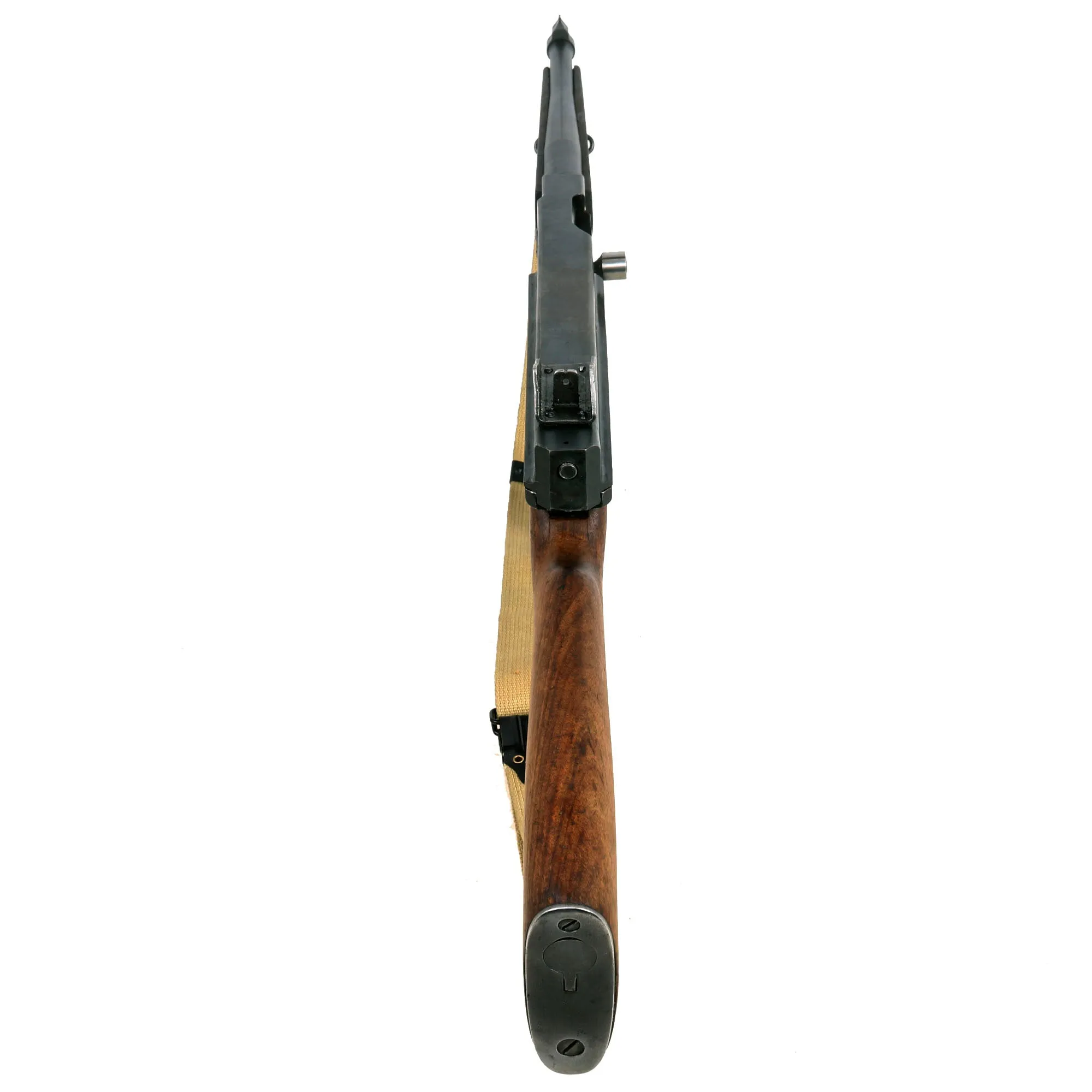 Original U.S. WWII Thompson M1 Display Submachine Gun by Auto Ordnance Serial NO. 190167 - Original WWII Parts