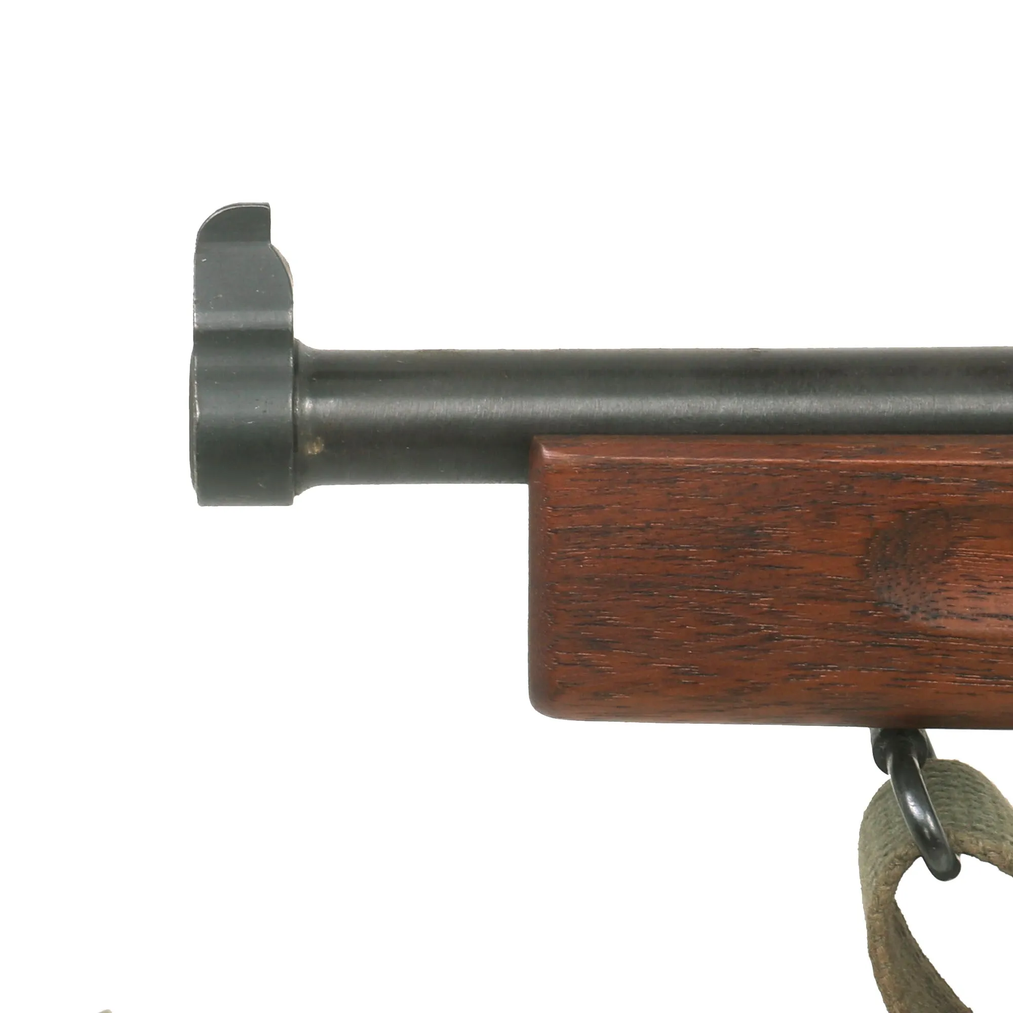 Original U.S. WWII Thompson M1 Display Submachine Gun by Auto Ordnance Serial NO. 218512 with Sling - Original WWII Parts