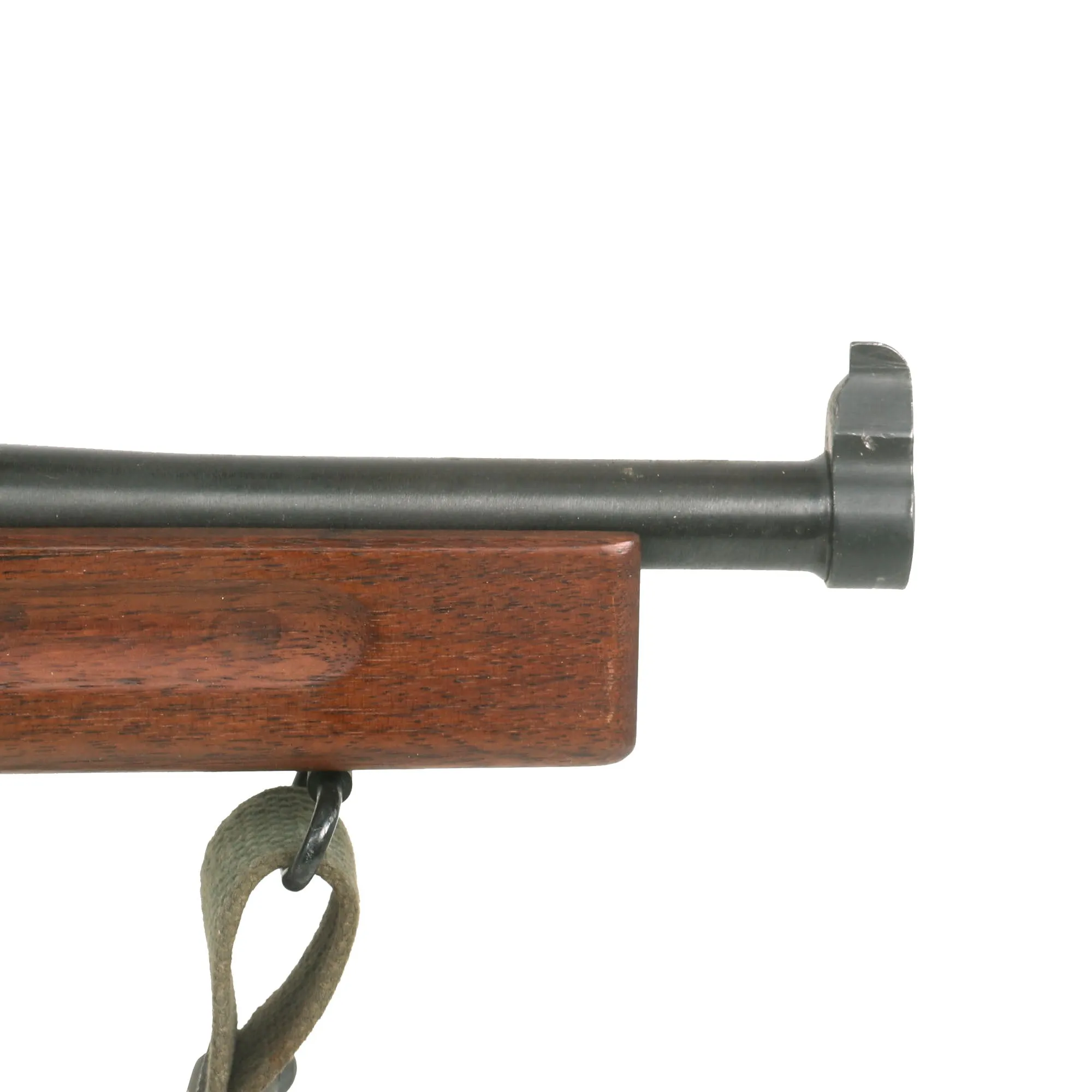 Original U.S. WWII Thompson M1 Display Submachine Gun by Auto Ordnance Serial NO. 218512 with Sling - Original WWII Parts