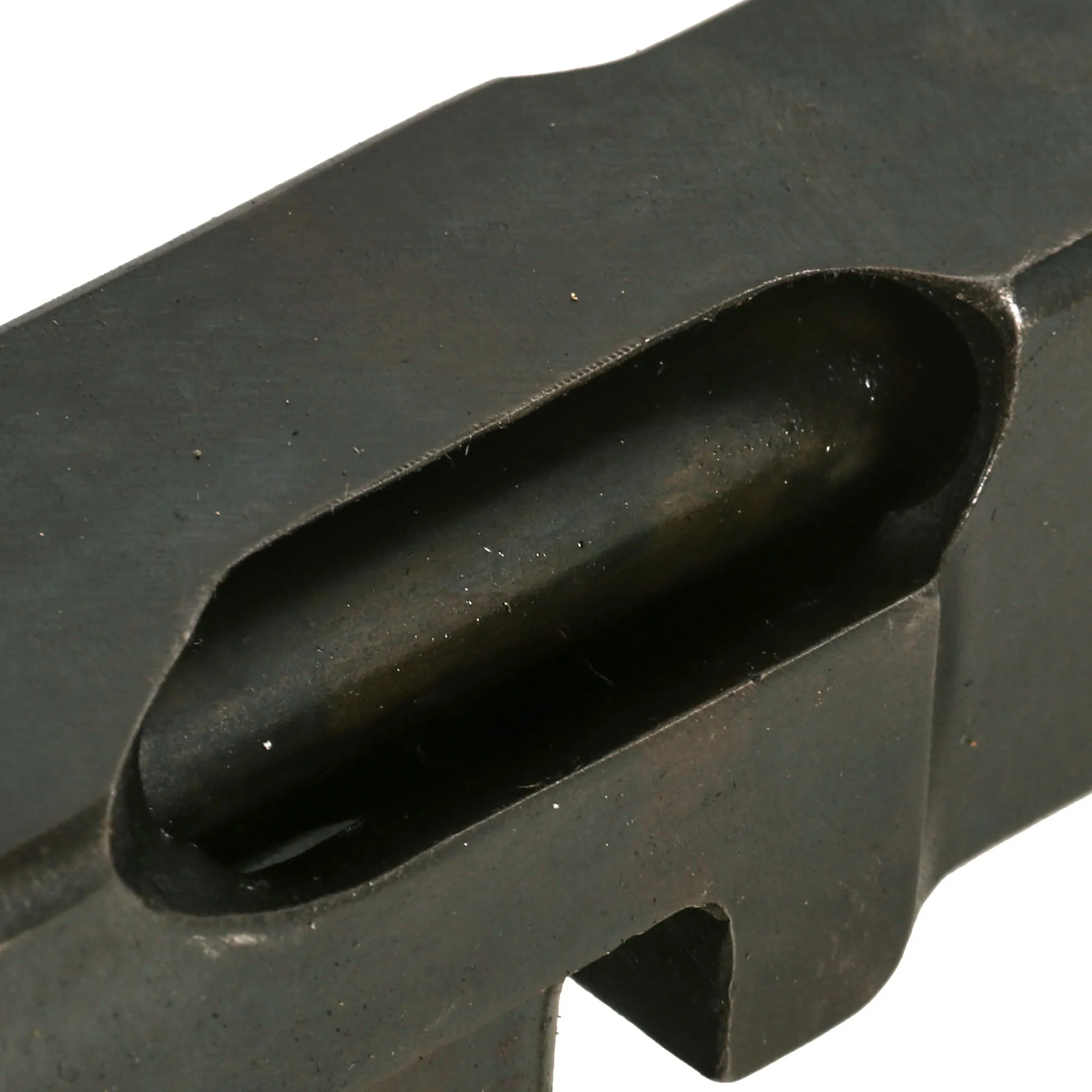 Original U.S. WWII Thompson M1A1 Display Submachine Gun Serial 365992 with NOBUCKL Sling & Magazine - Original WWII Parts