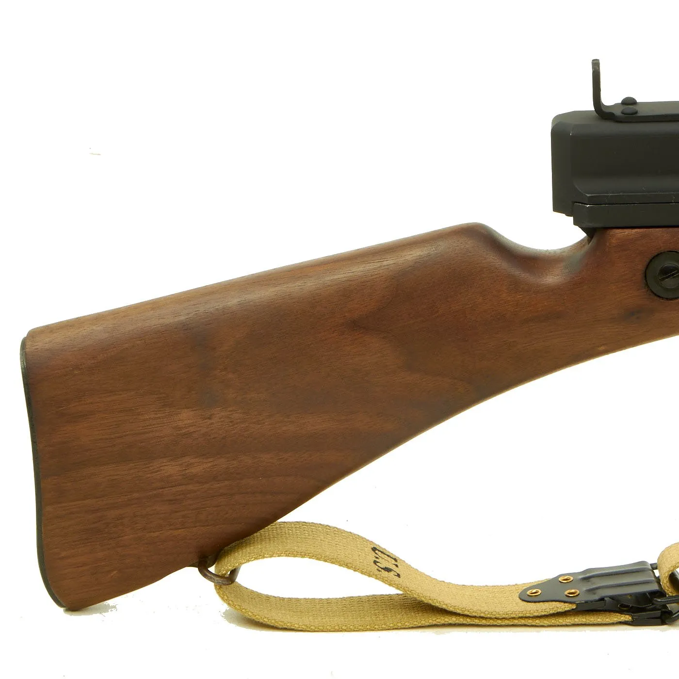 Original U.S. WWII Thompson M1A1 Display Submachine Gun with Aluminum Display Receiver - Serial 312343