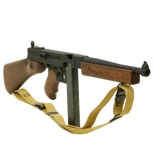 Original U.S. WWII Thompson M1A1 Display Submachine Gun with Aluminum Display Receiver - Serial 312343