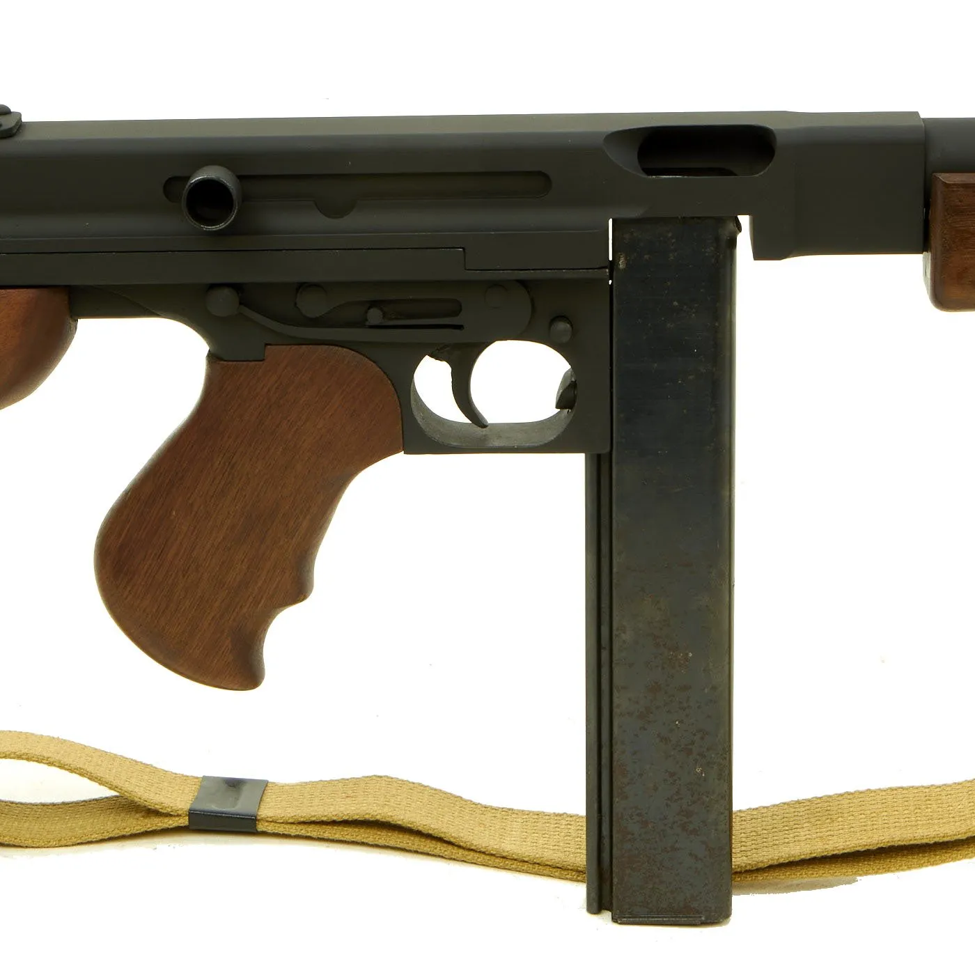 Original U.S. WWII Thompson M1A1 Display Submachine Gun with Aluminum Display Receiver - Serial 312343