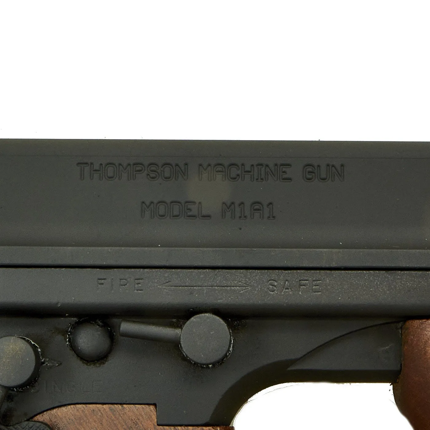 Original U.S. WWII Thompson M1A1 Display Submachine Gun with Aluminum Display Receiver - Serial 312343