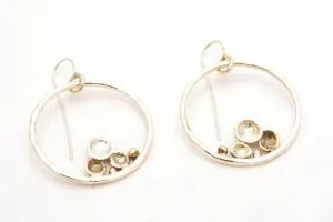 Pebbles on the beach earrings #71