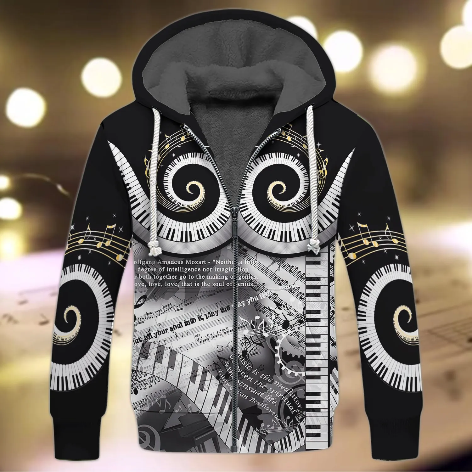 Piano 3D Full Print - 662