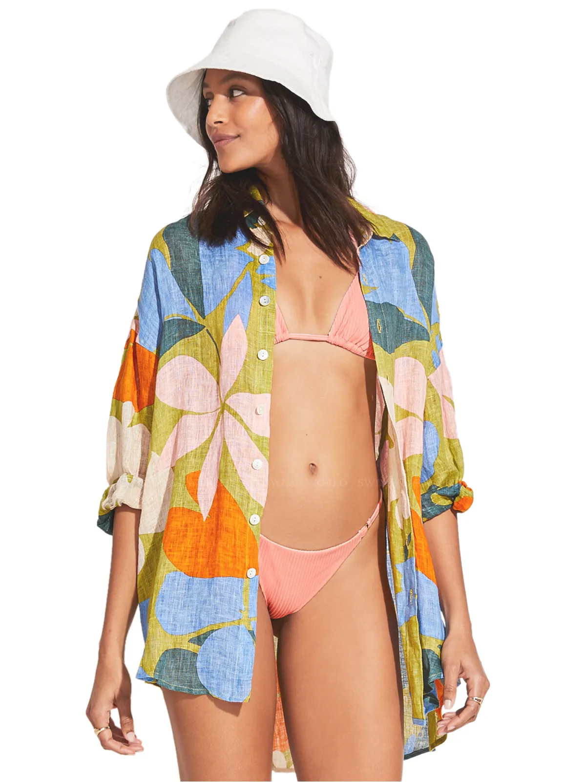 Playa Oversized Shirt-Tallows Short ::RET