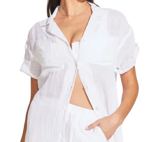 Playa Pocket Blouse-Tallows Short ::RET