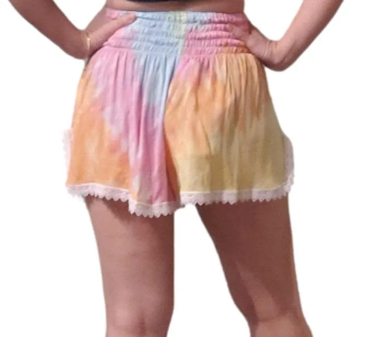 Plus Short - Tie Dye Spiral - Soft