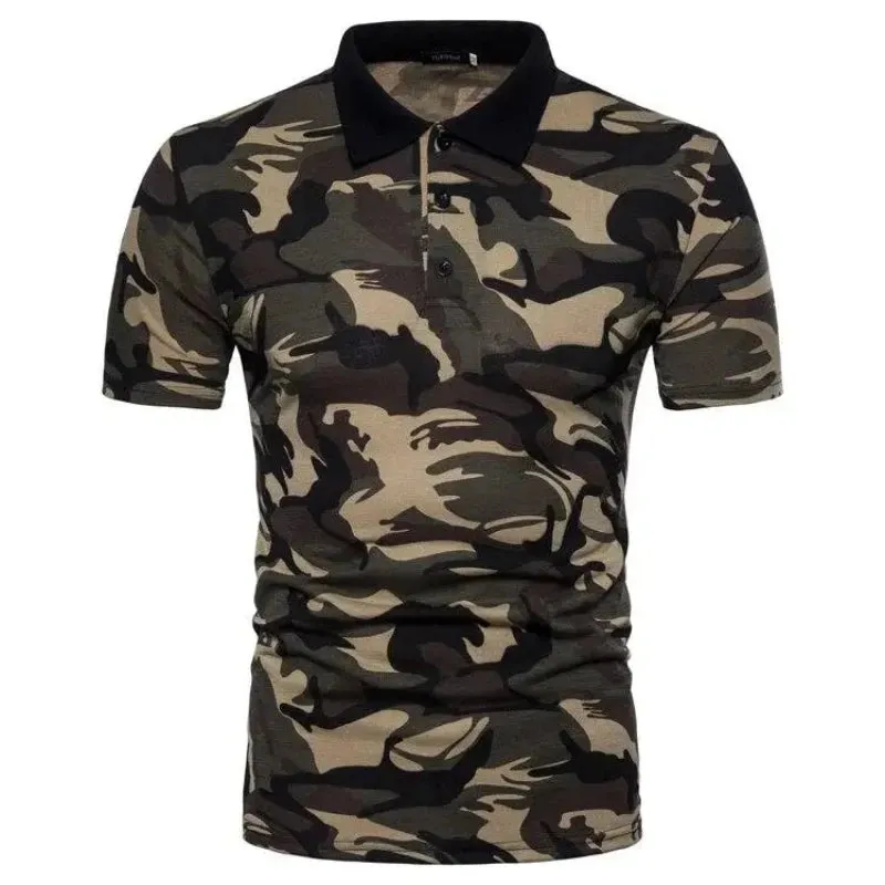 POLO MILITAIRE - CAMOUFLAGE ARMÉE