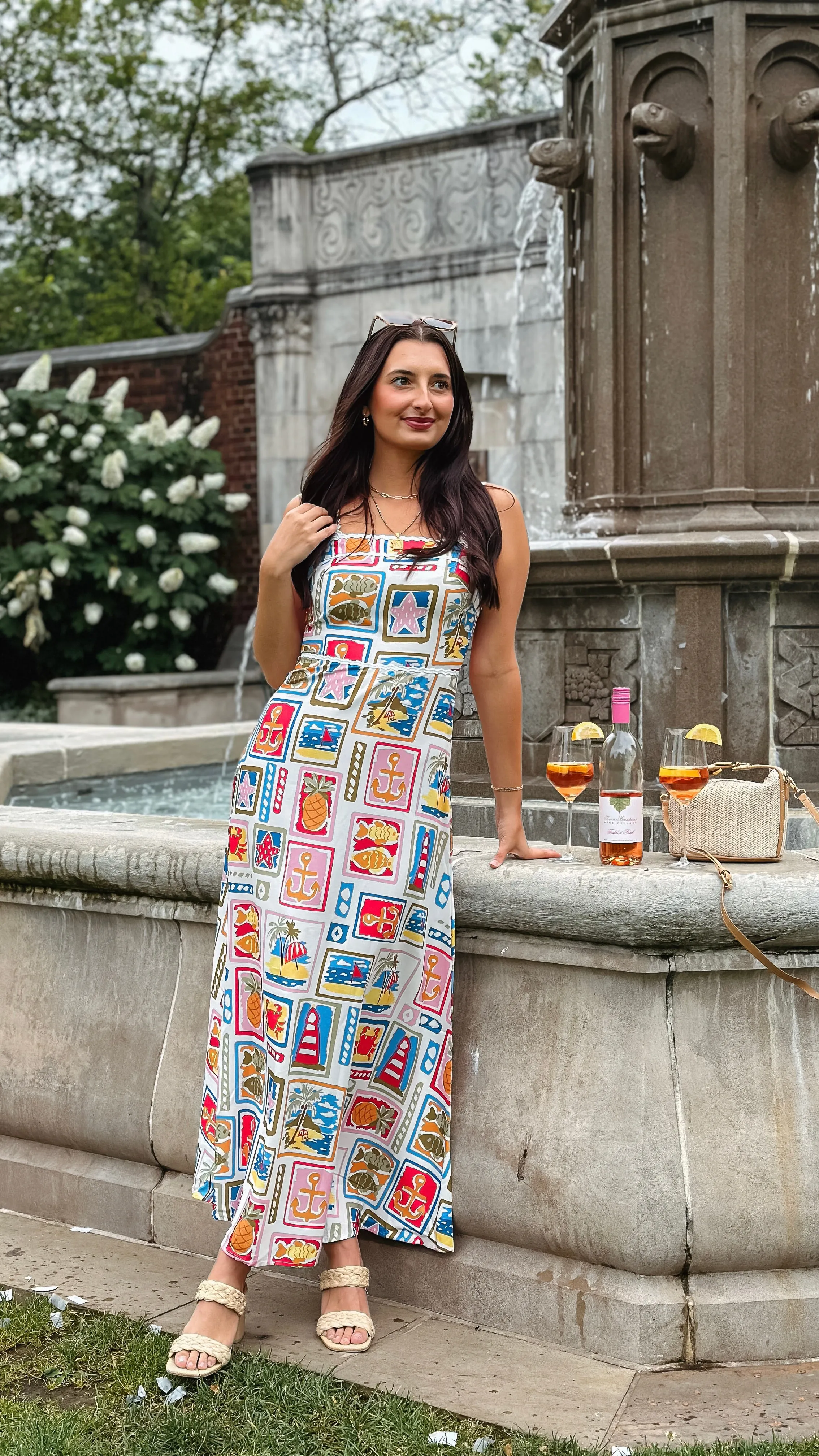 Positano Beach Maxi Dress