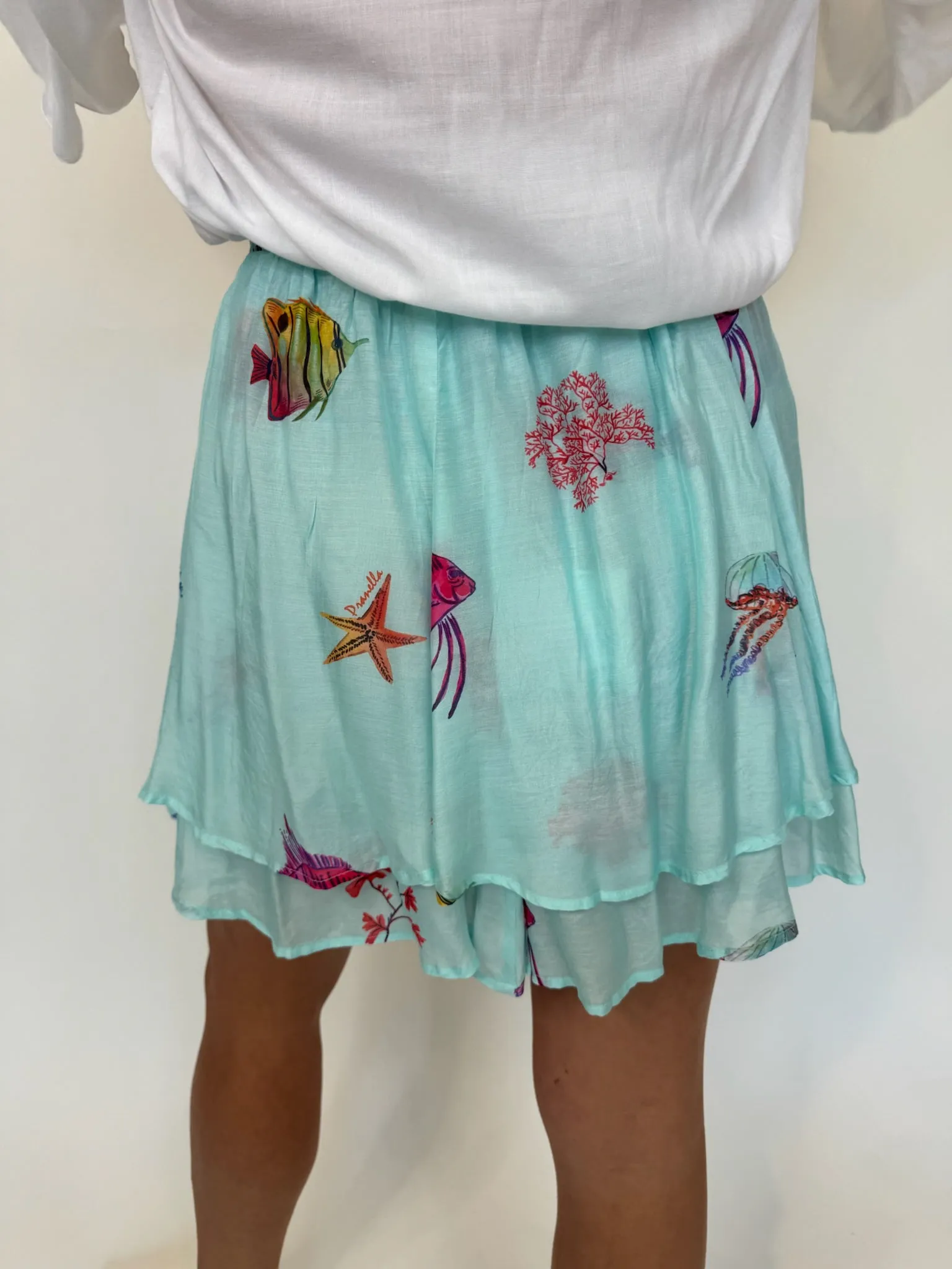 Pranella Indy Mini Skirt Baia