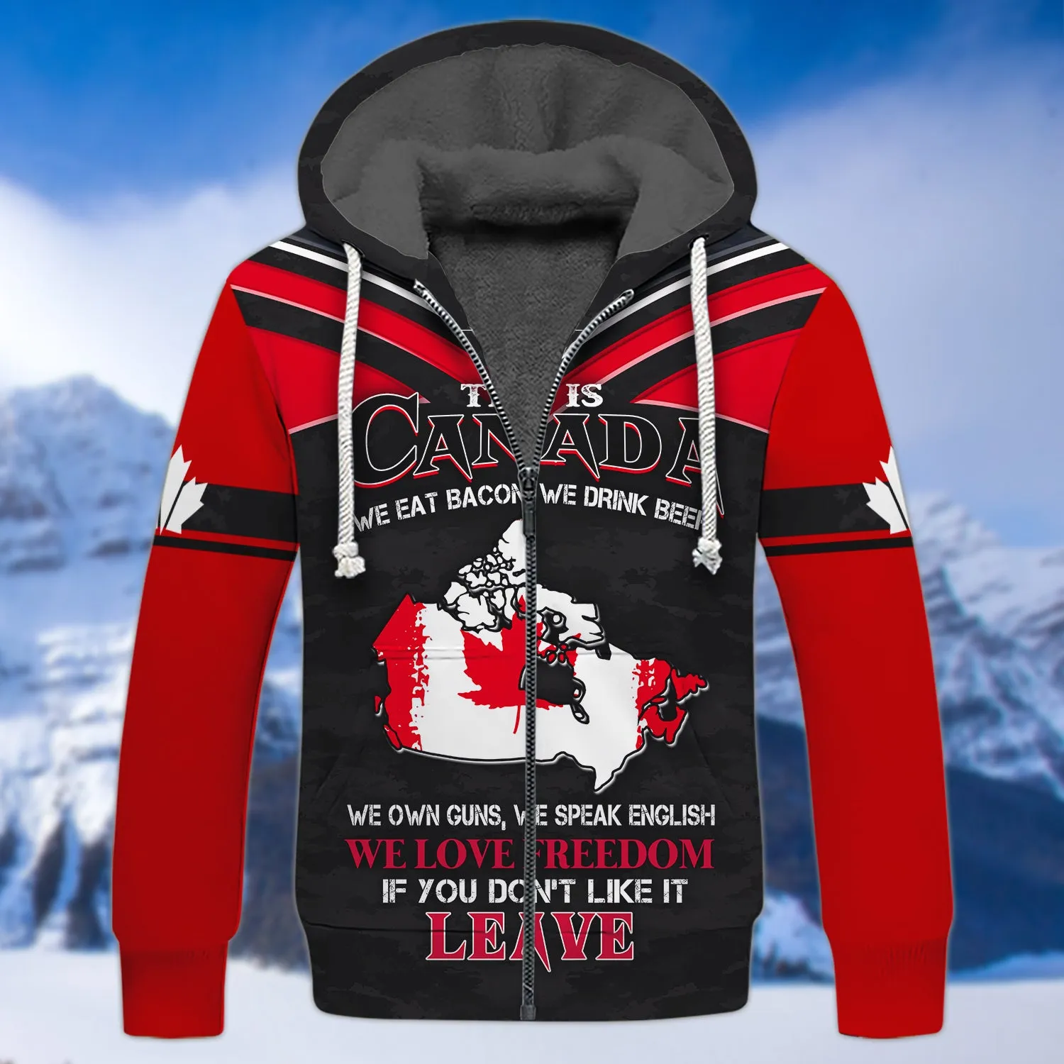 Pride of Canadians Design 3D Printed Shirts