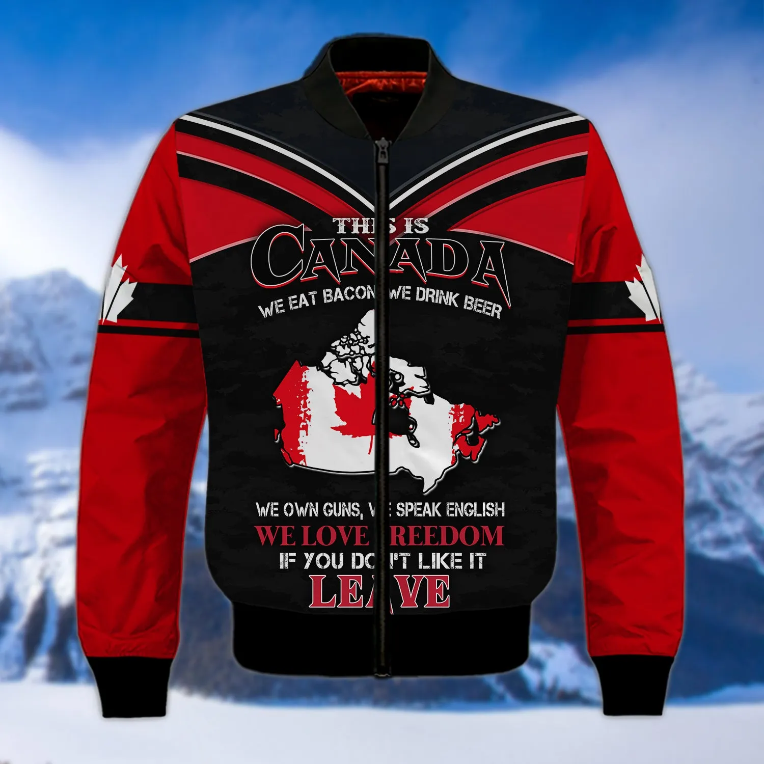 Pride of Canadians Design 3D Printed Shirts