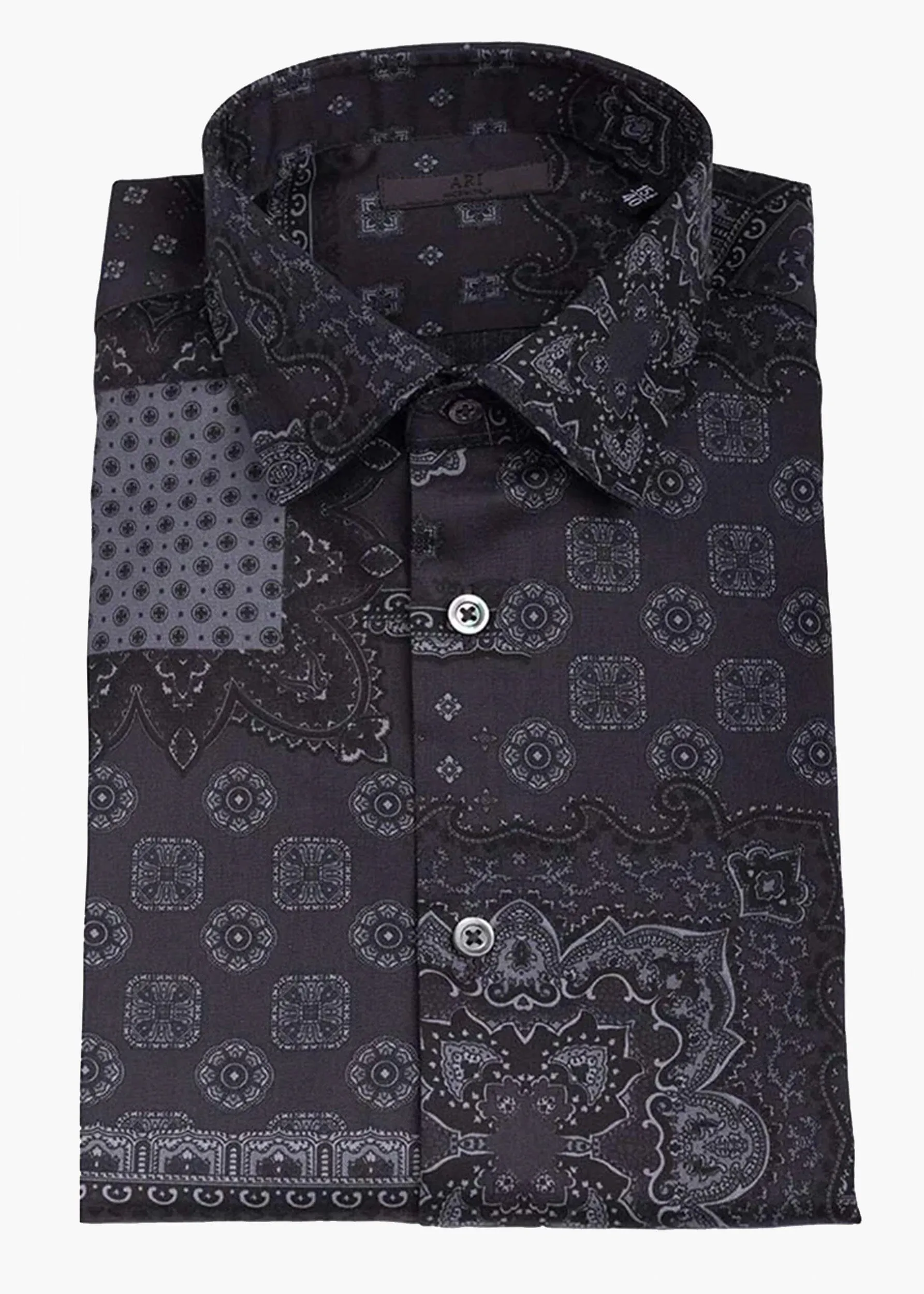 PRINTED DRESS SHIRT