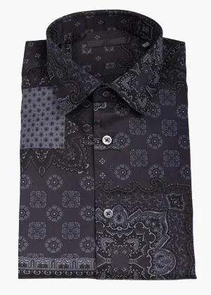 PRINTED DRESS SHIRT