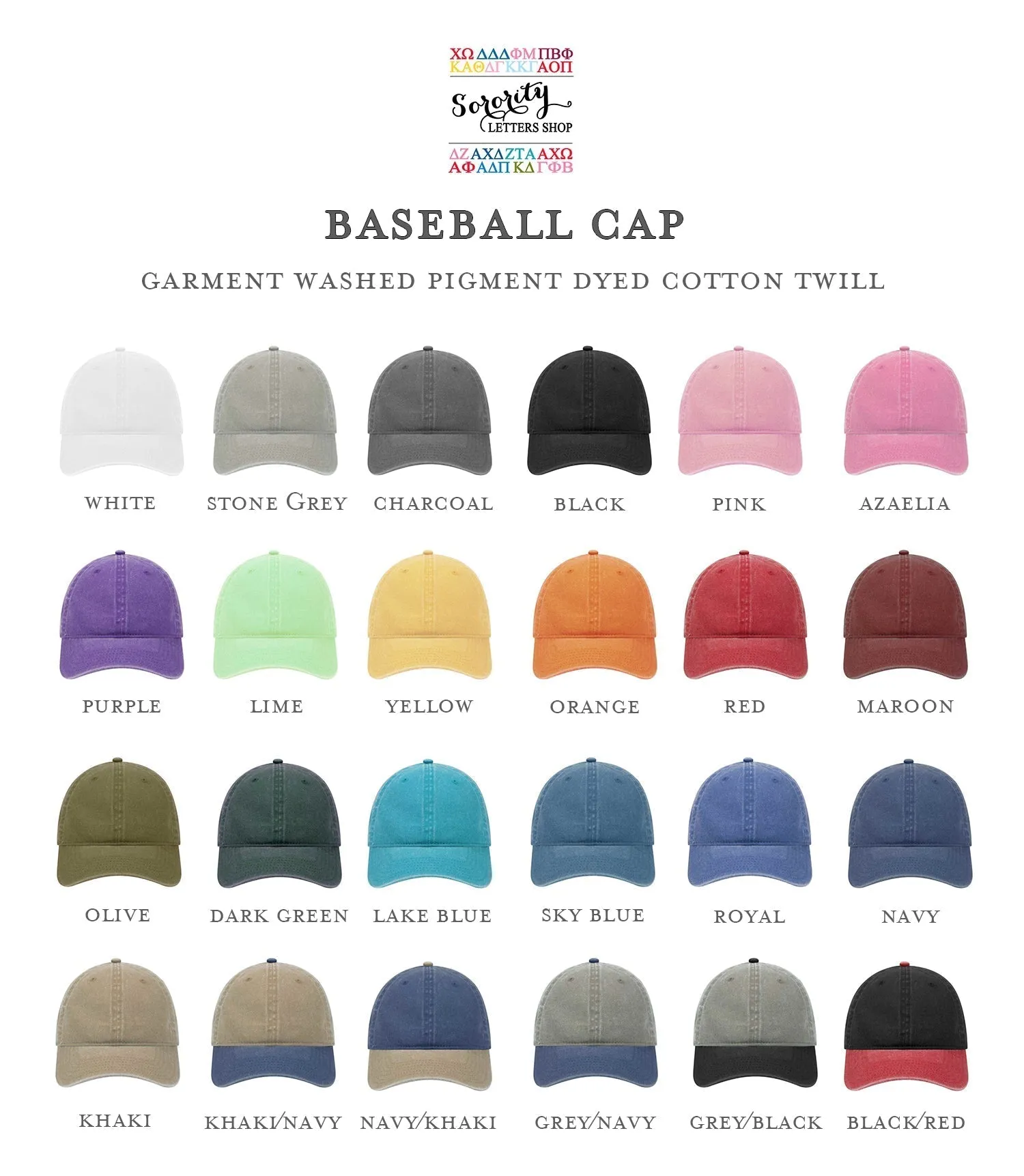 Psi Upsilon Relaxed Fit Hat