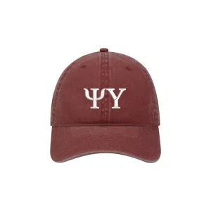 Psi Upsilon Relaxed Fit Hat