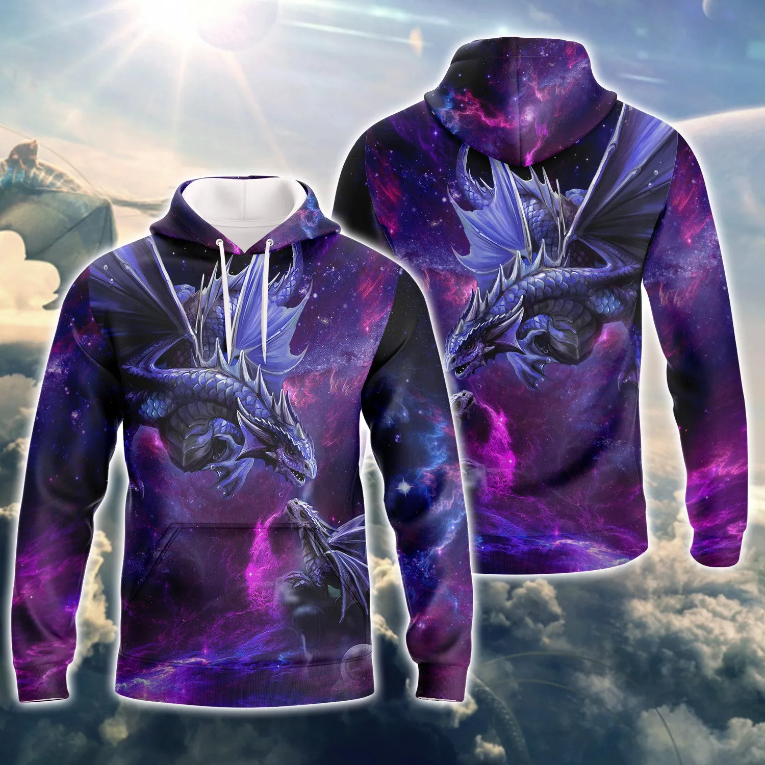 Purple Dragon Tattoo 3D Full Print Shirts