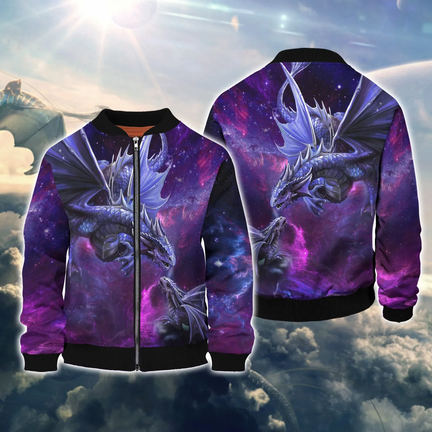 Purple Dragon Tattoo 3D Full Print Shirts