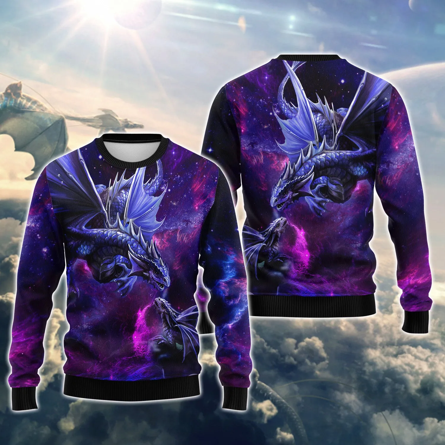 Purple Dragon Tattoo 3D Full Print Shirts
