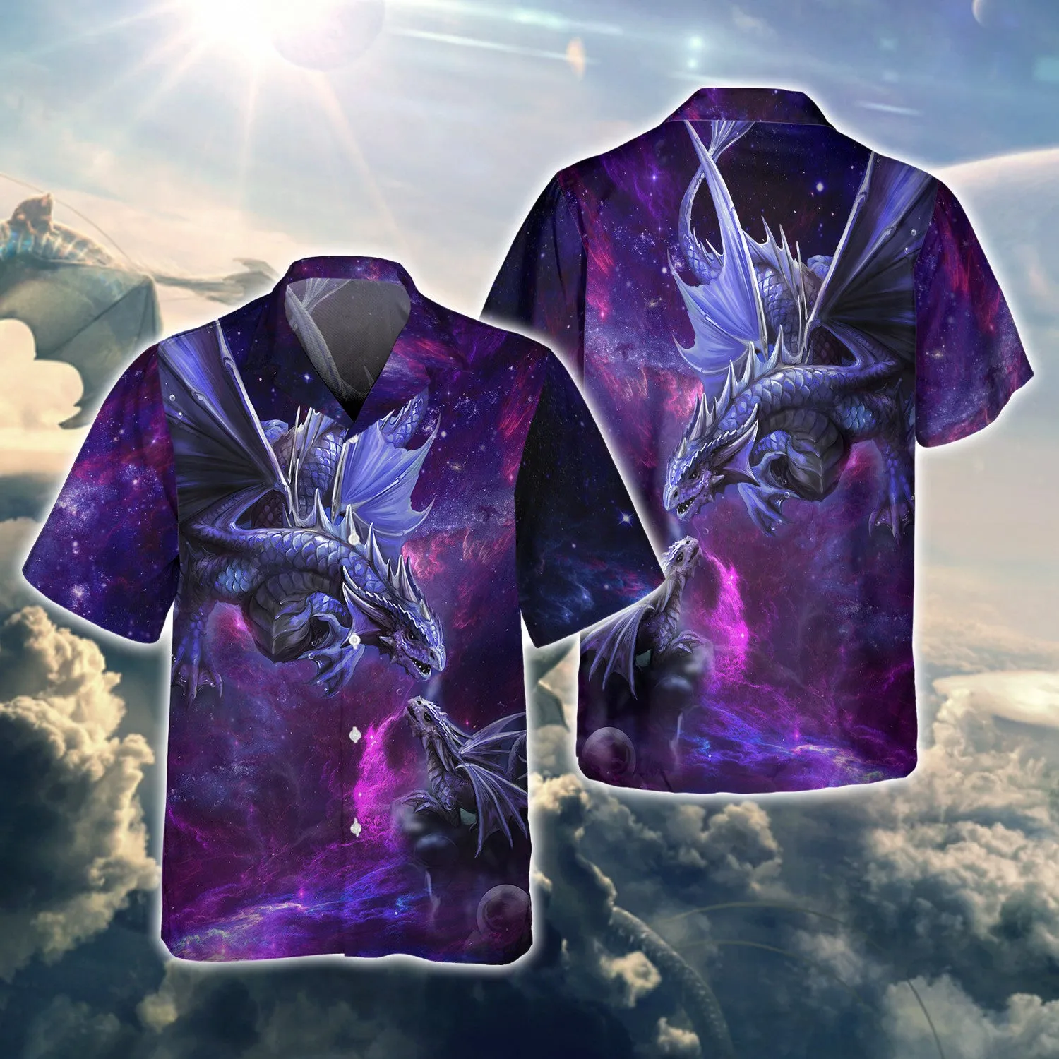 Purple Dragon Tattoo 3D Full Print Shirts