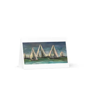 "Black Knights" Greeting card