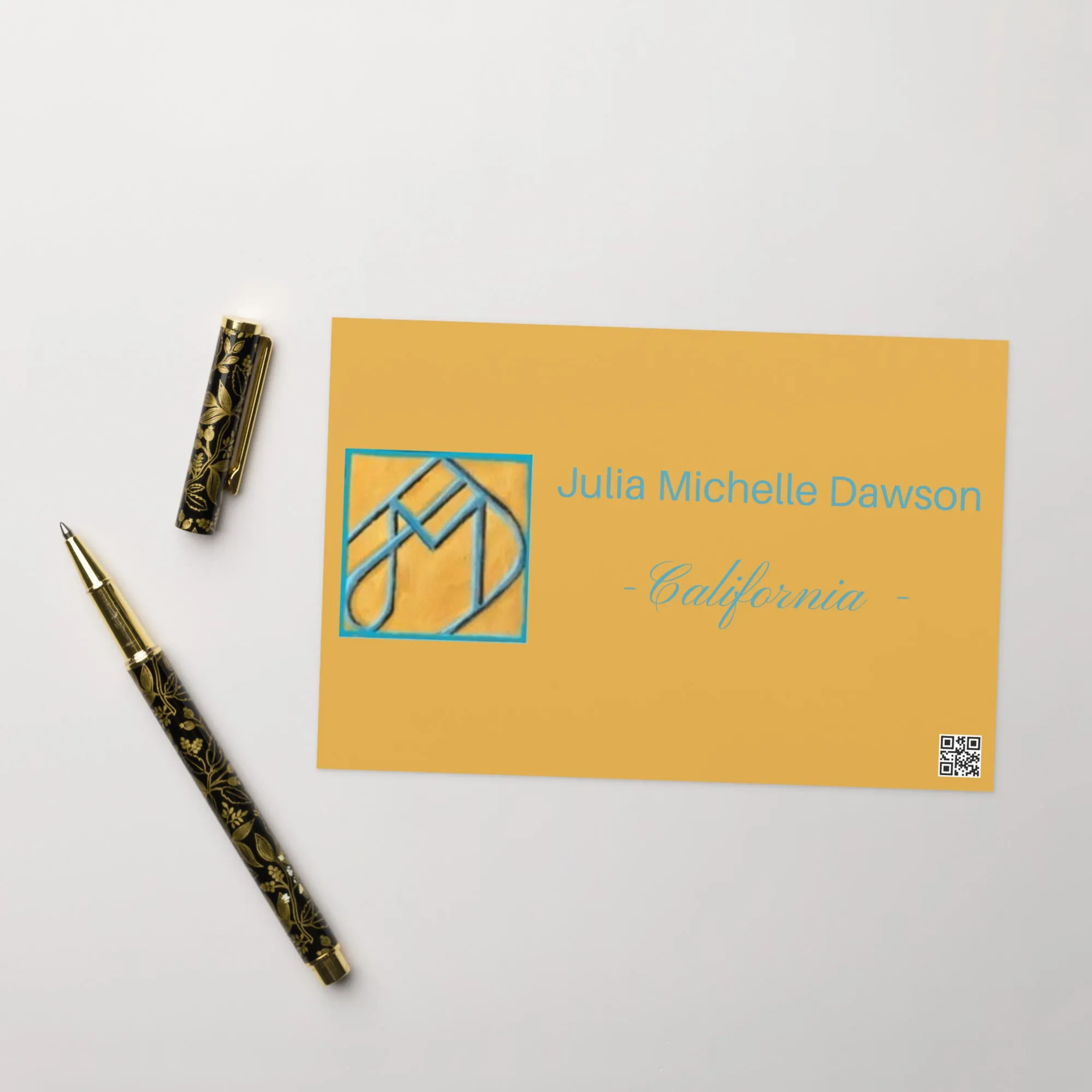 "Incoming - One Design" Greeting card