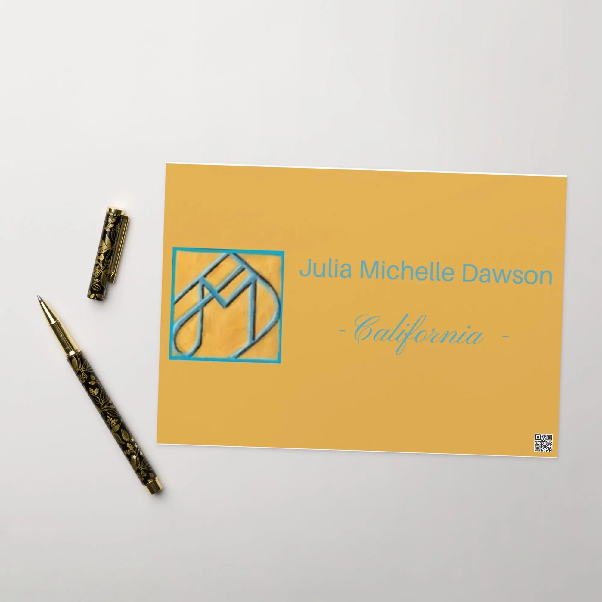 "Incoming - One Design" Greeting card