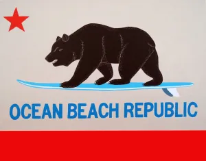 "Ocean Beach Republic" Print