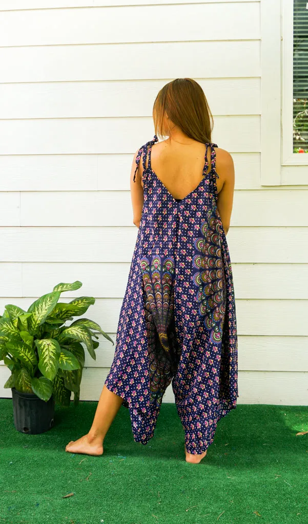 Rainbow Chakra Boho Jumpsuit