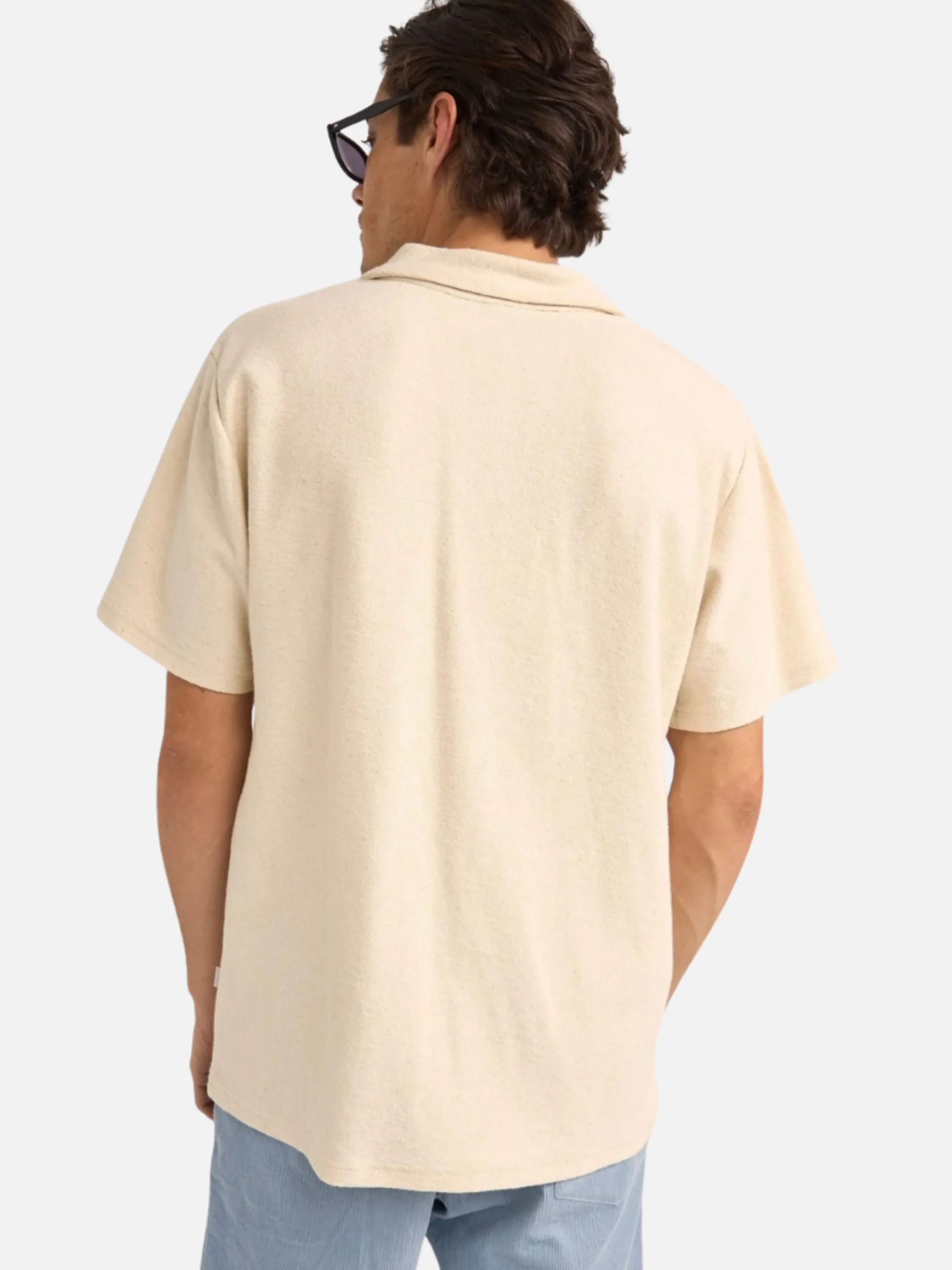 Rhythm Vintage Terry Polo - Natural