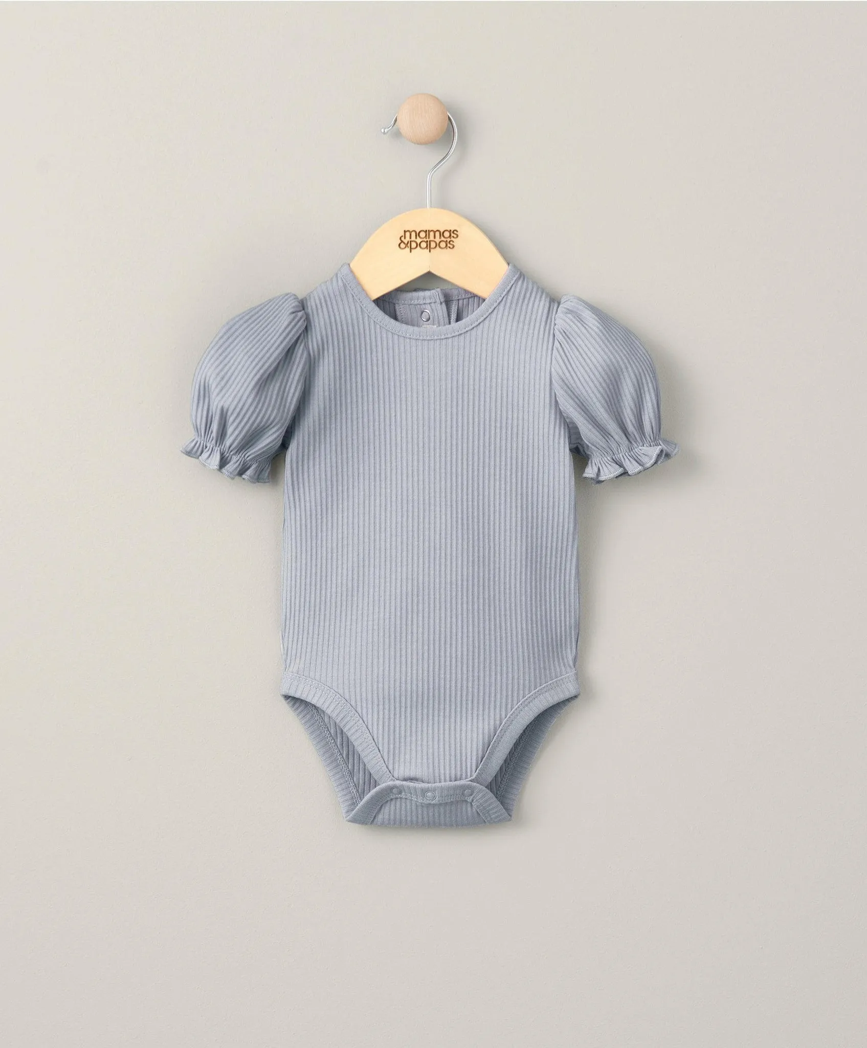 Ribbed Bodysuit - Heather