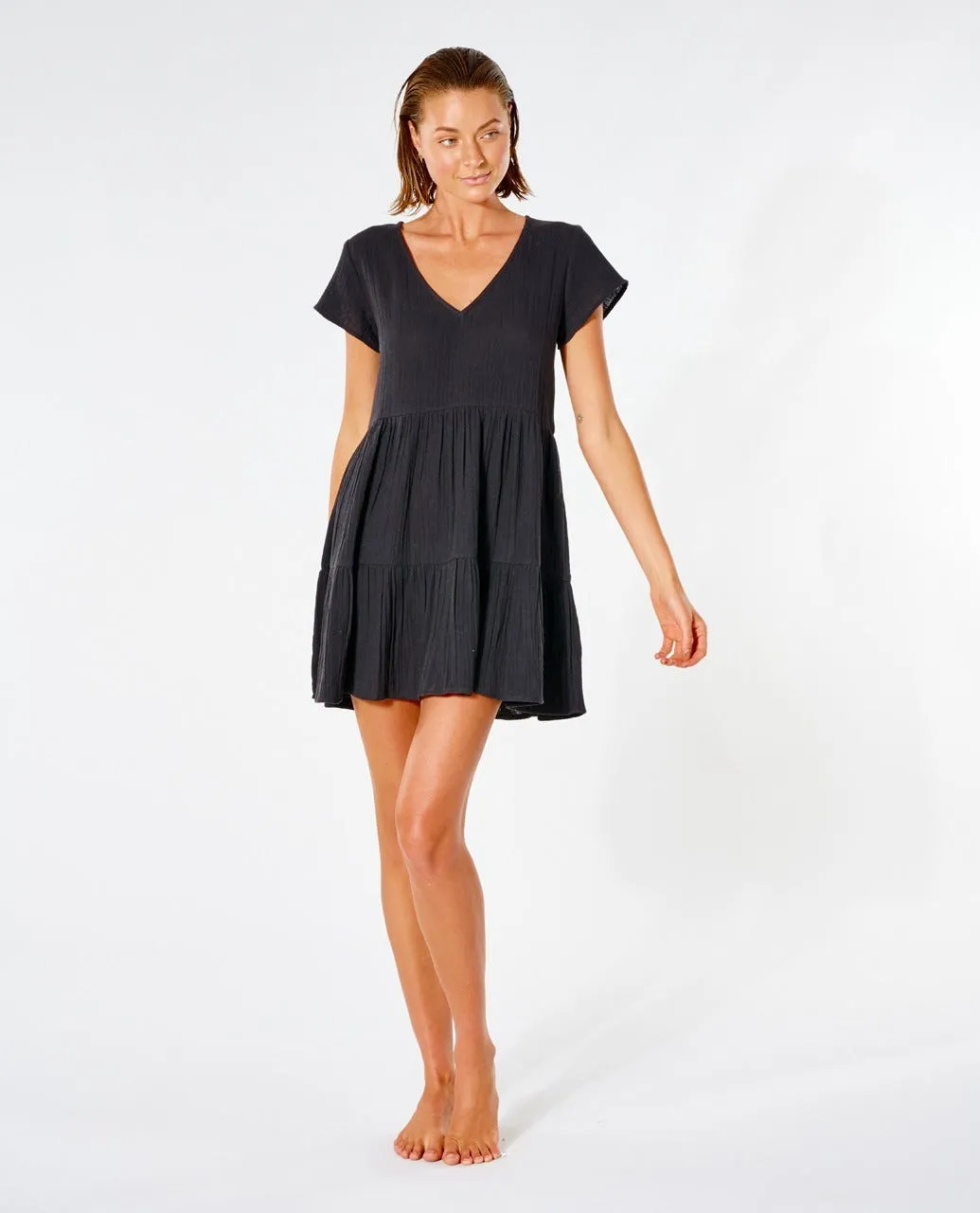 RIP CURL PREMIUM SURF DRESS - BLACK