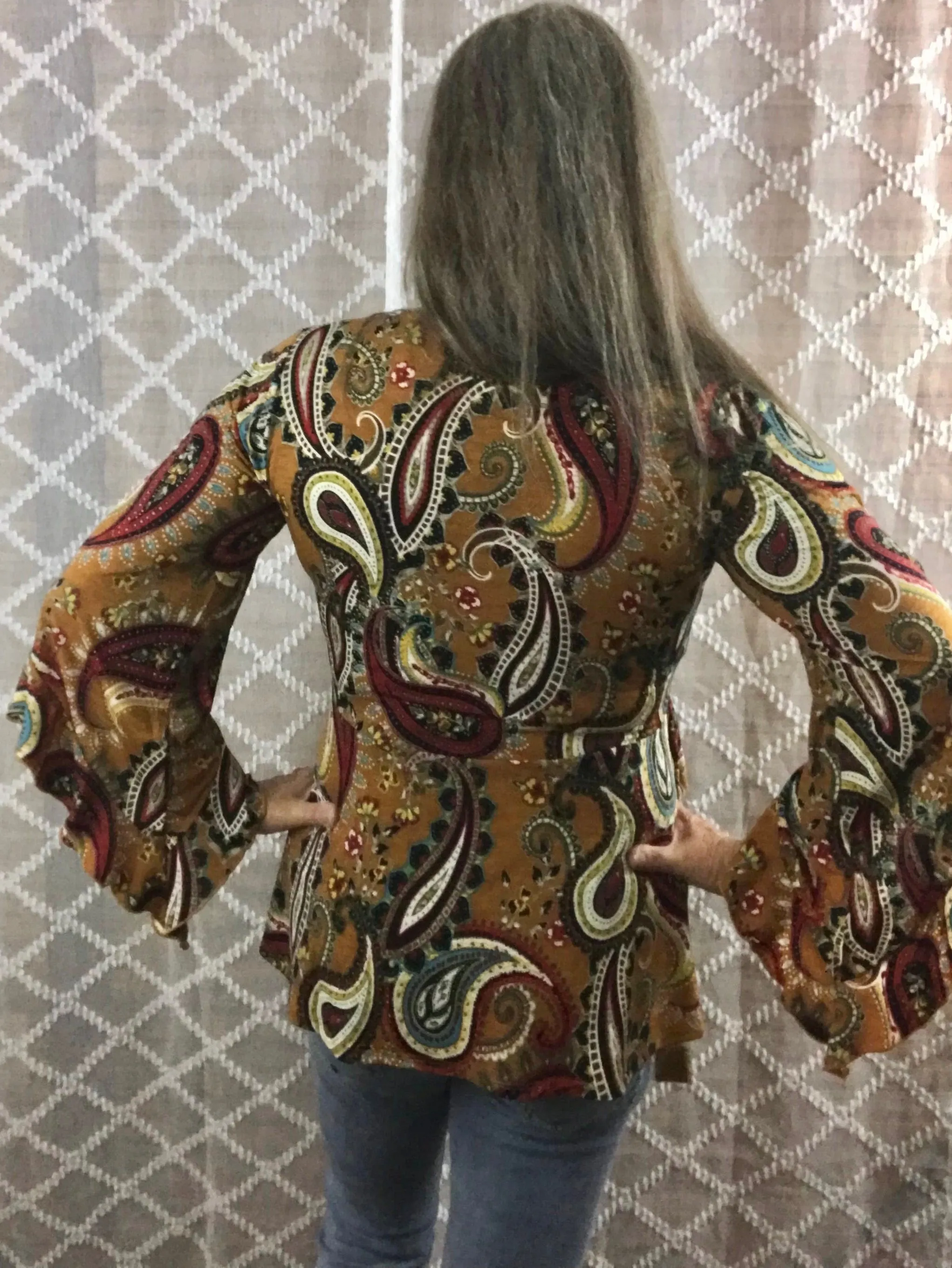 Ruffle Sleeve Top