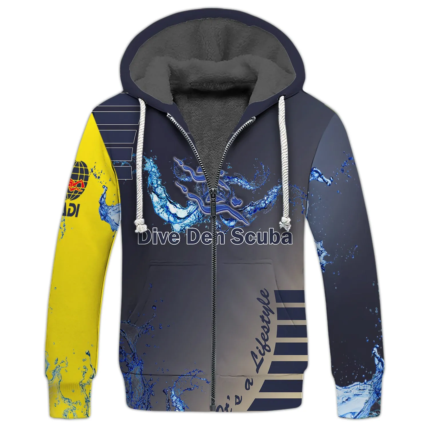 Scuba Diving 3D All Over Printed Tshirt Diver P1