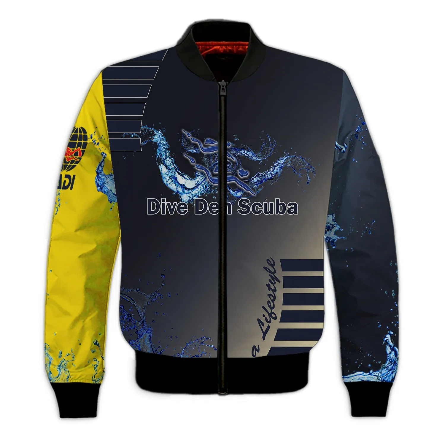 Scuba Diving 3D All Over Printed Tshirt Diver P1