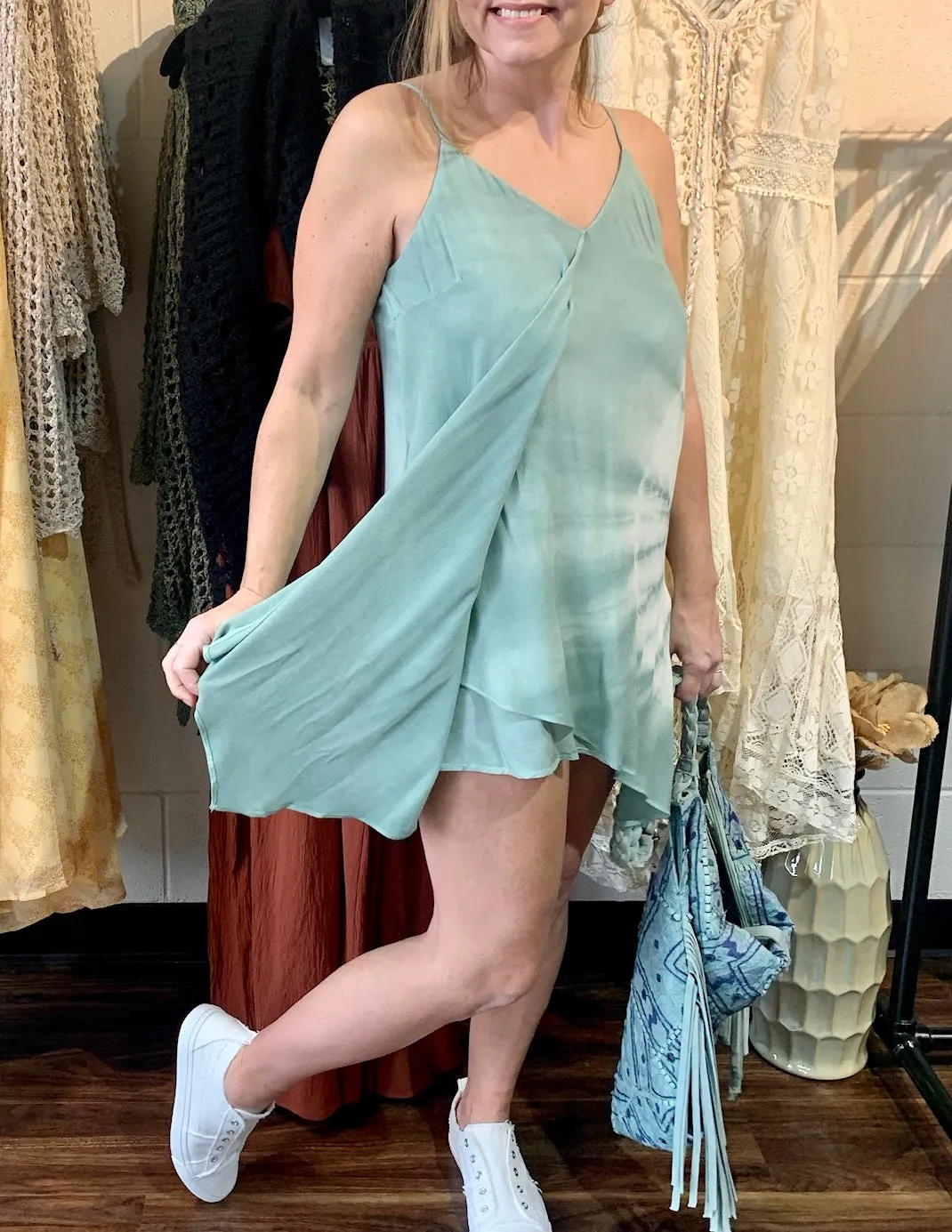 Short Tie Dye Dress