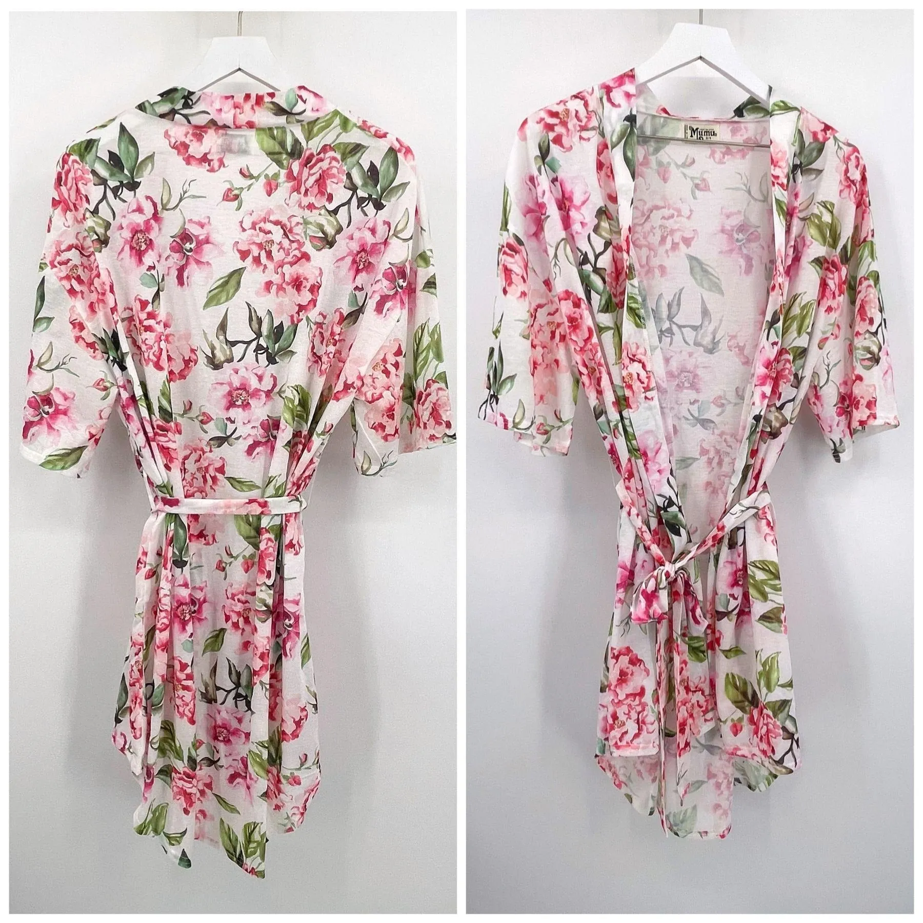 Show Me Your Mumu Brie Robe Garden Of Blooms Pink