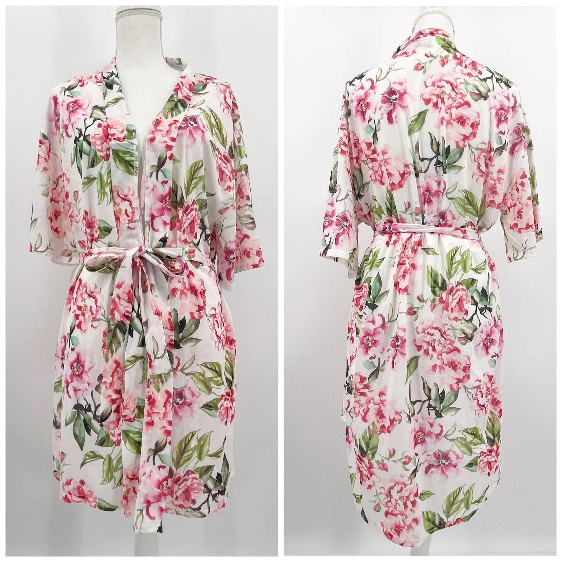 Show Me Your Mumu Brie Robe Garden Of Blooms Pink