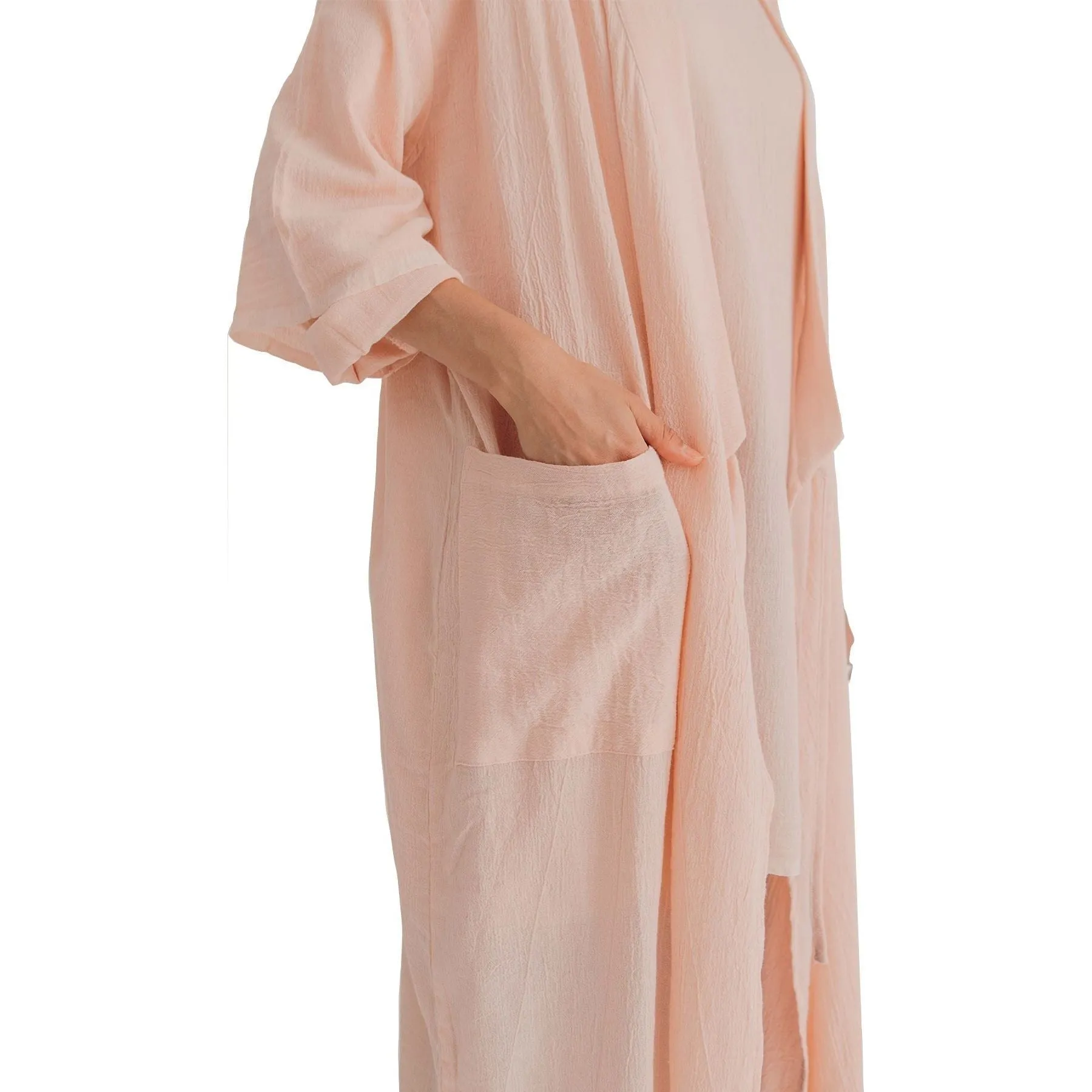 Sile Kimono Dress, Blush