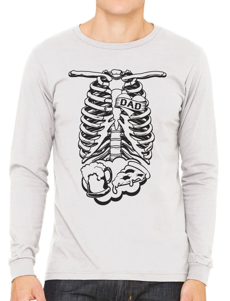Skeleton Dad Men's Long Sleeve T-shirt