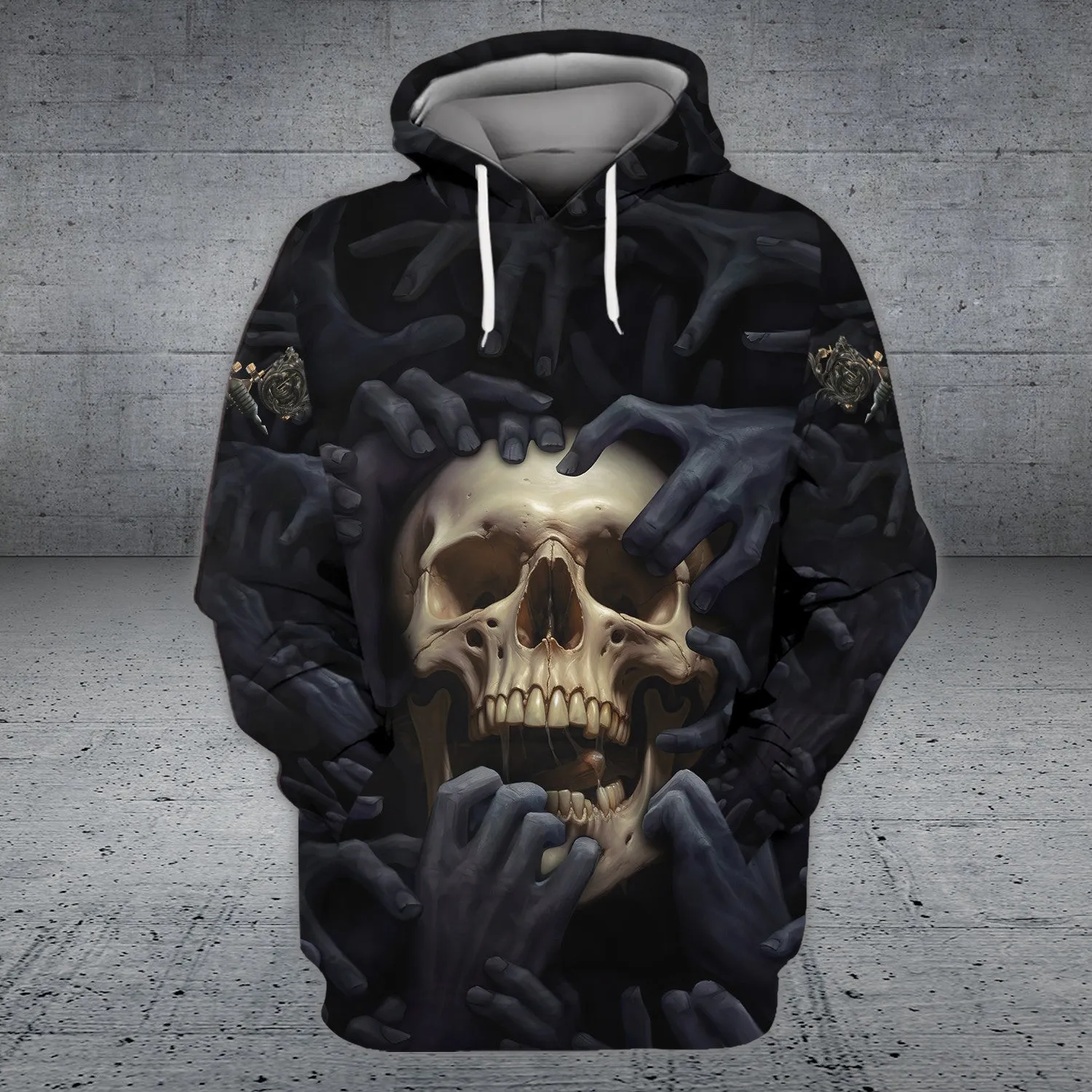 Skull Tattoo Artist Custom Name 3D Shirts