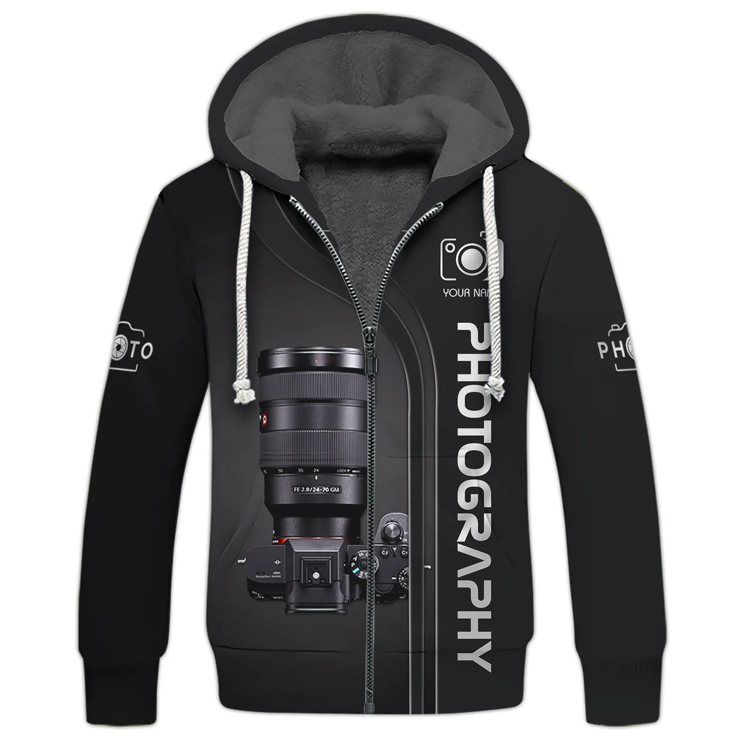 SN Camera 3D Shirts Photography Tshirt Custom Photographer Shirts